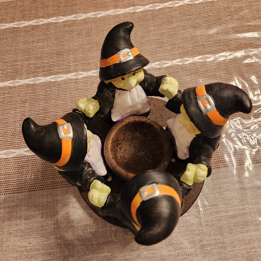Circle of Friends/witches tea light votive holder